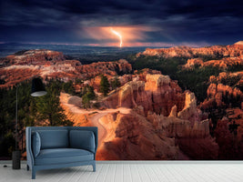 photo-wallpaper-lightning-over-bryce-canyon