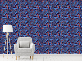 patterned-wallpaper-triangle-tilting