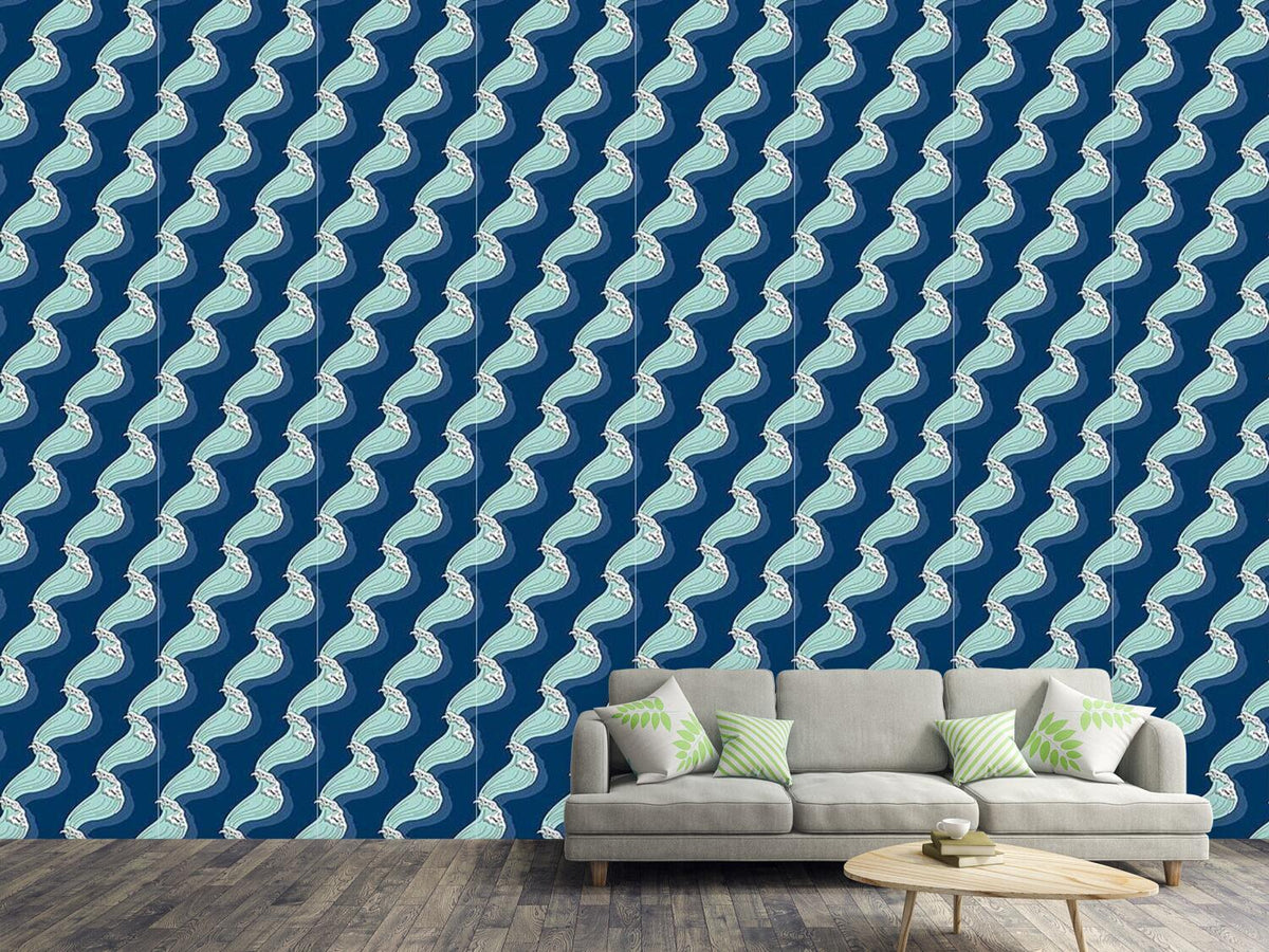 patterned-wallpaper-maritime-waves