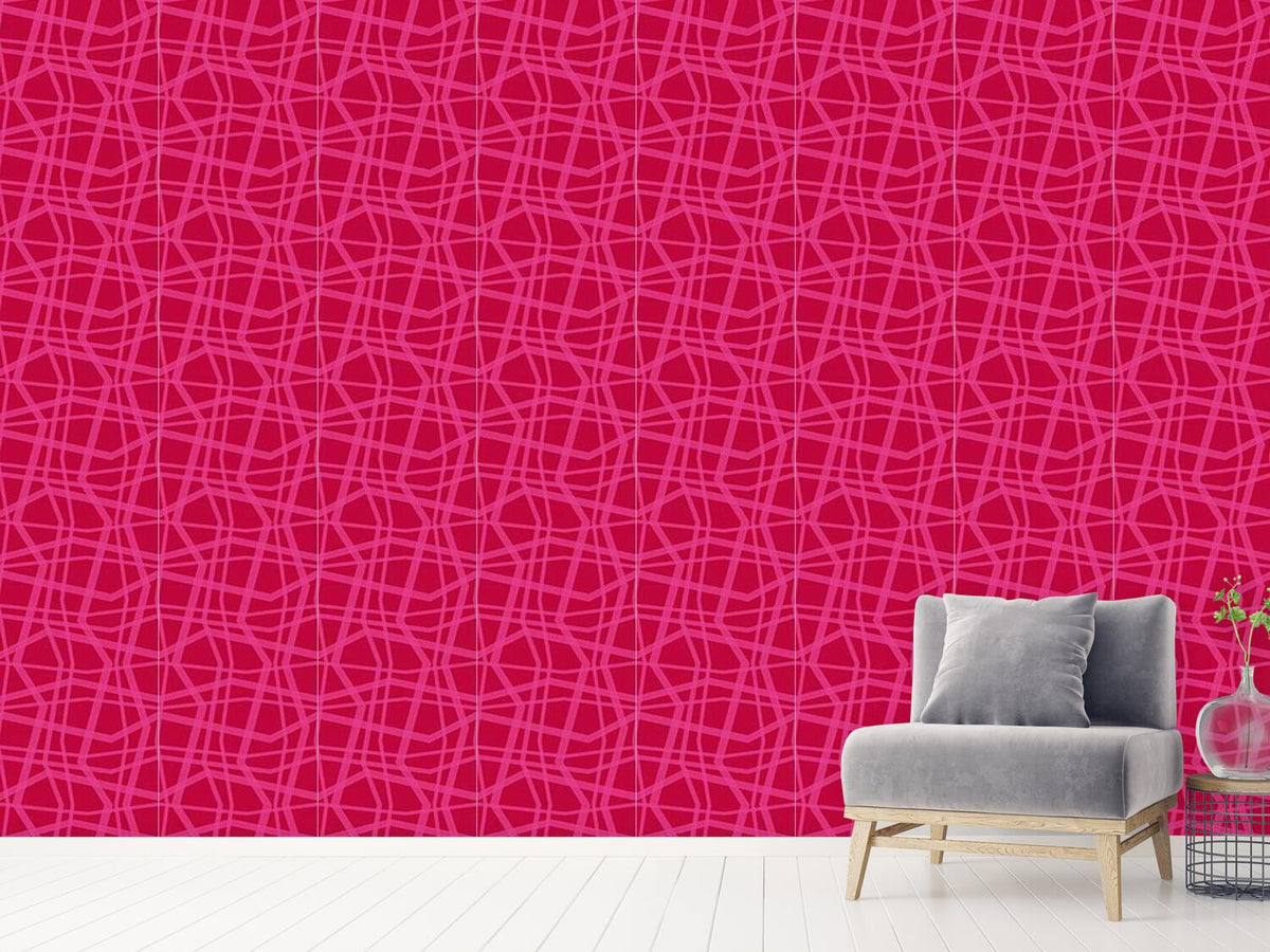 patterned-wallpaper-lines-tangle