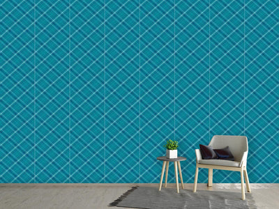 patterned-wallpaper-aqua-tartan