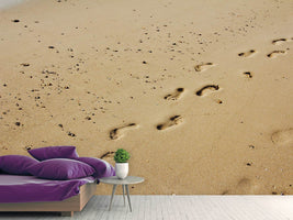 photo-wallpaper-footprints-in-the-sand