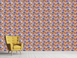 patterned-wallpaper-rose-art-nouveau