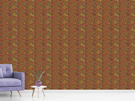 patterned-wallpaper-retro-flower-rush