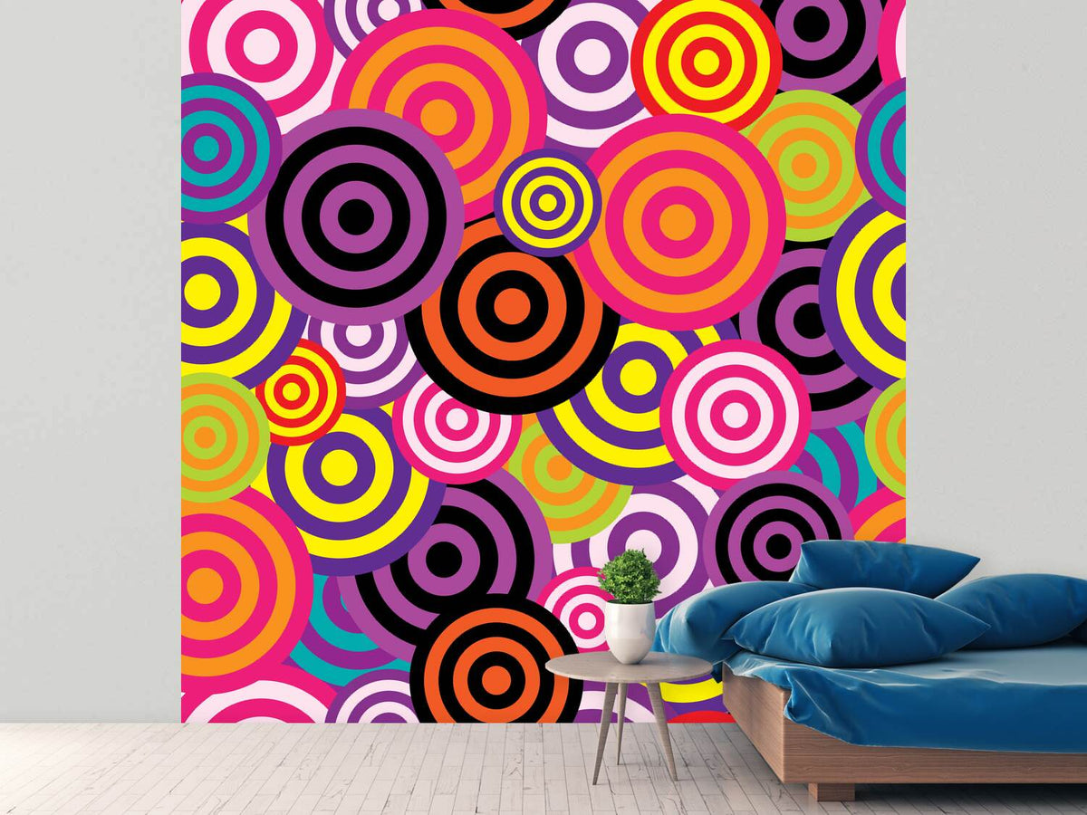 photo-wallpaper-colorful-retro-circles