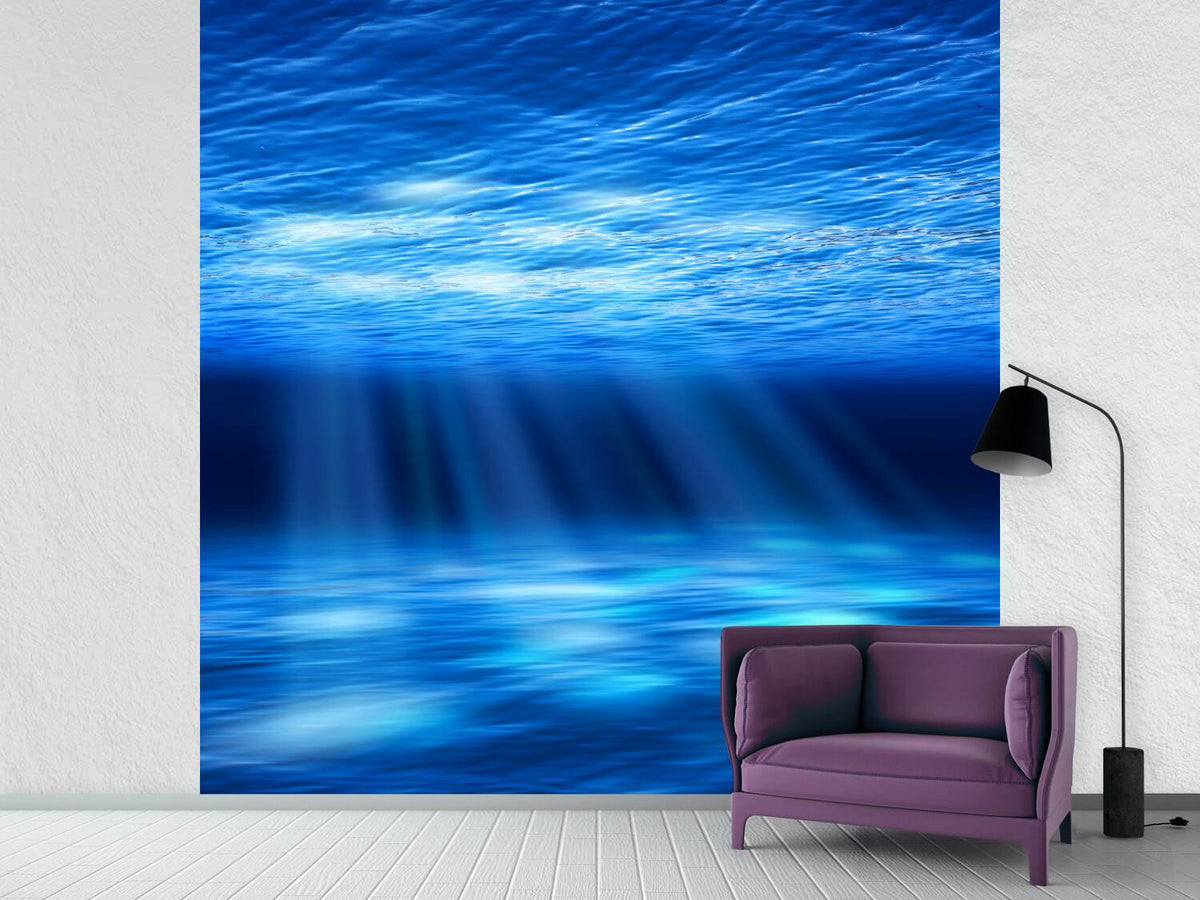 photo-wallpaper-light-under-water