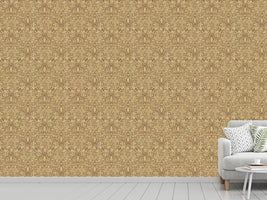 patterned-wallpaper-spiritual-loops-beige