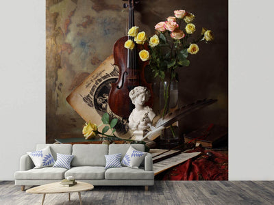 photo-wallpaper-still-life-with-violin-and-bust