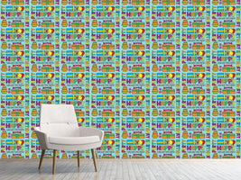 patterned-wallpaper-happy-birthday-party