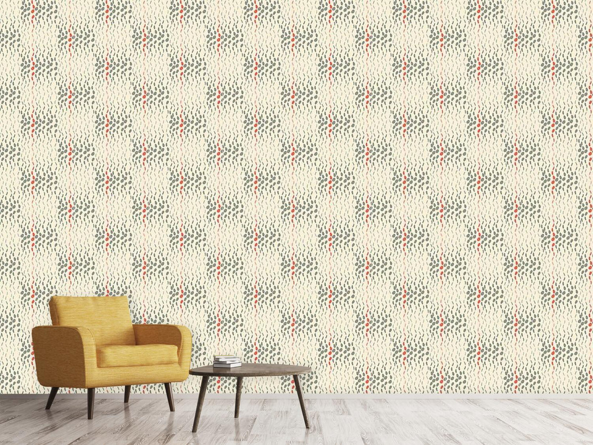 patterned-wallpaper-raindrops-cream