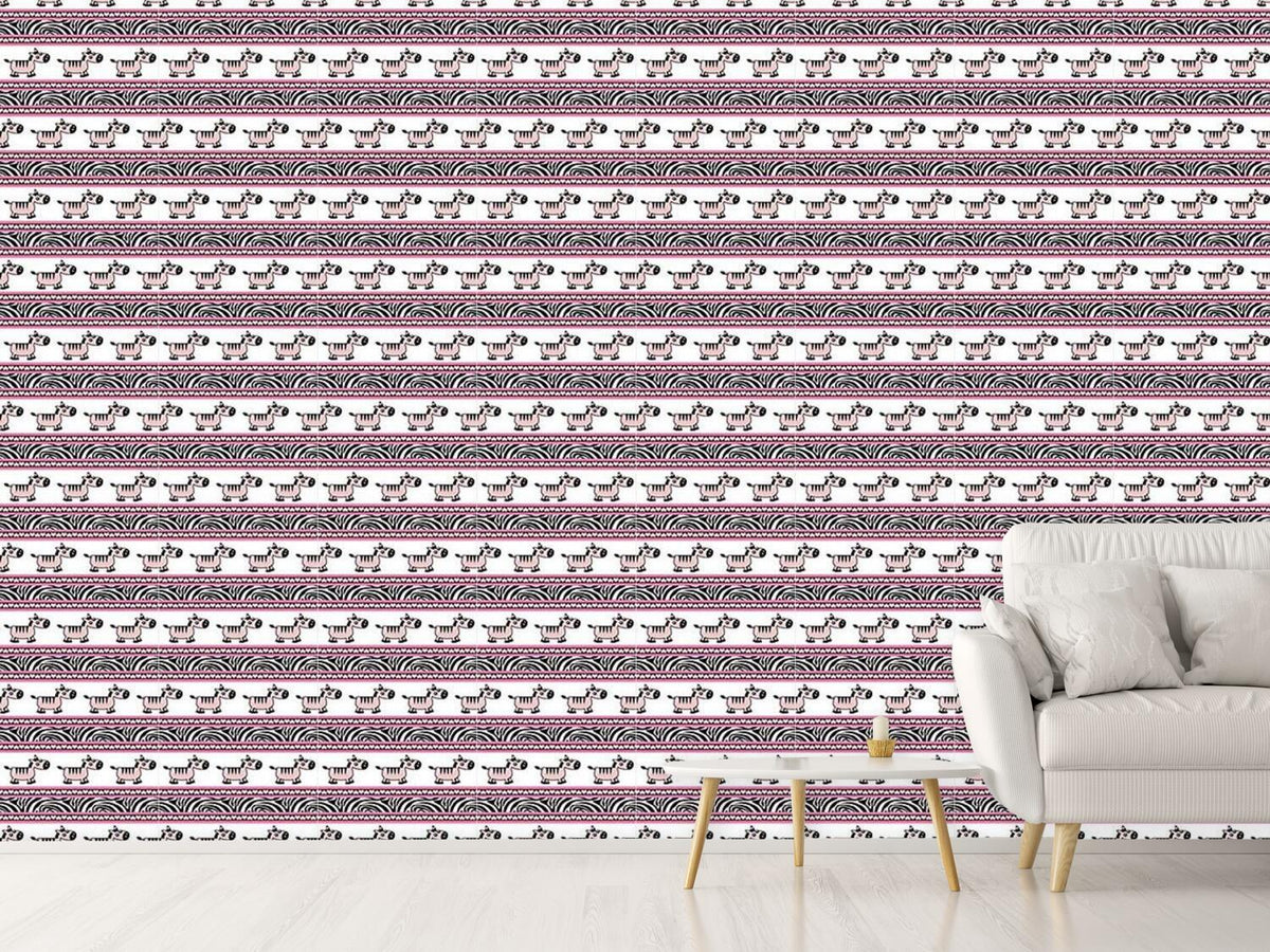 patterned-wallpaper-sweet-zebra-stripes