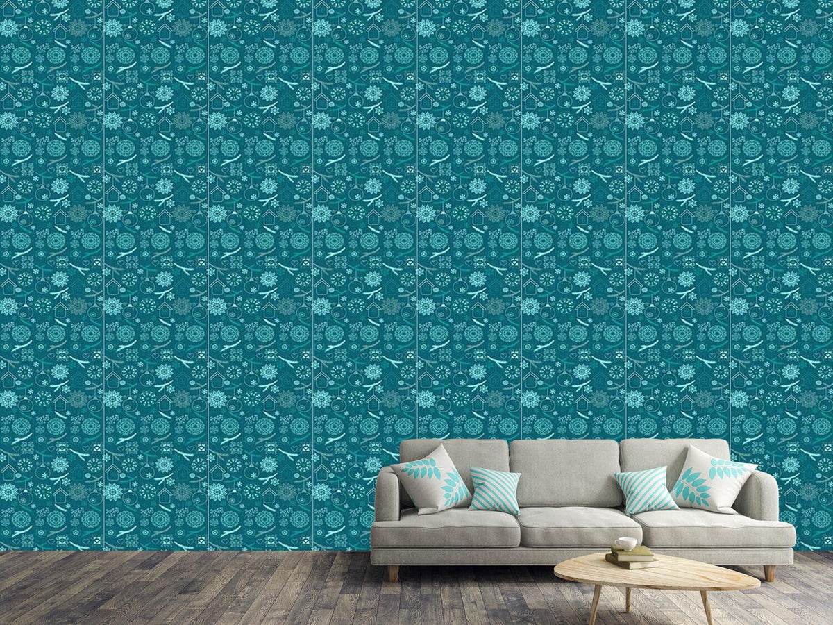 patterned-wallpaper-enchanting-christmas