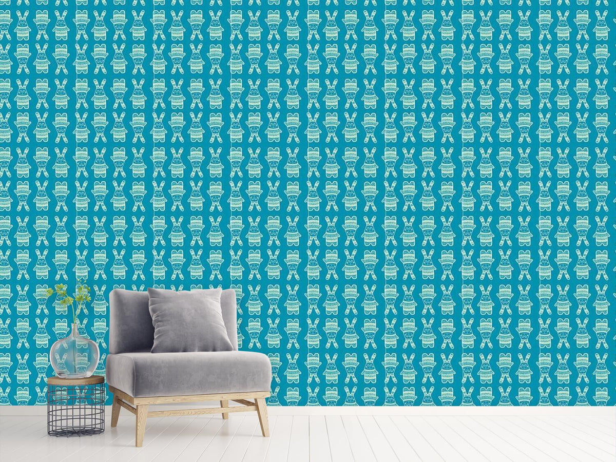 patterned-wallpaper-funny-rabbit