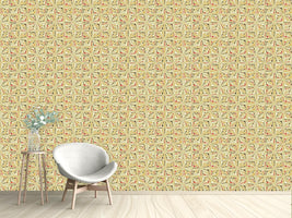 patterned-wallpaper-place-setting