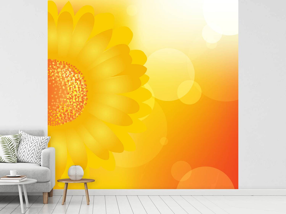 photo-wallpaper-sunflower-power-s