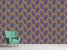 patterned-wallpaper-cucuteni-spirals-grey