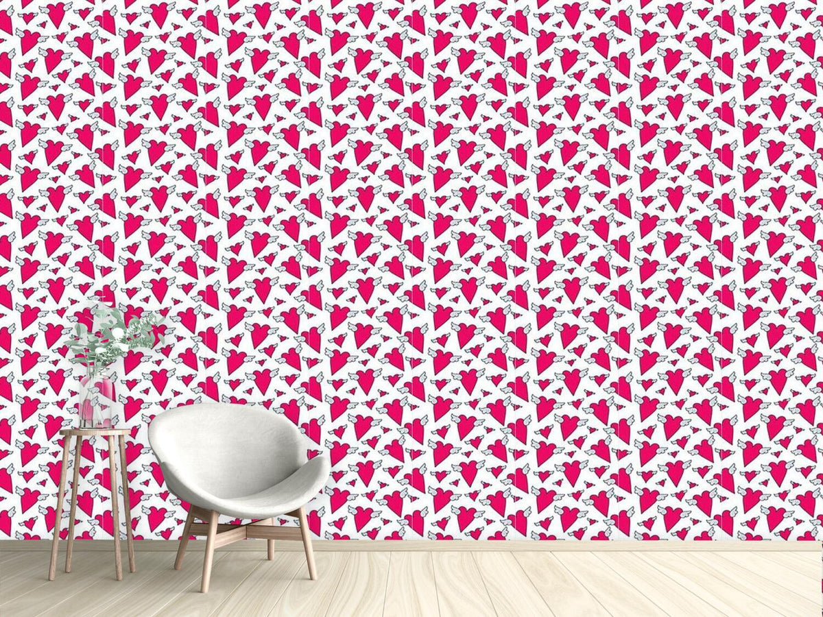 patterned-wallpaper-hearts-flutter