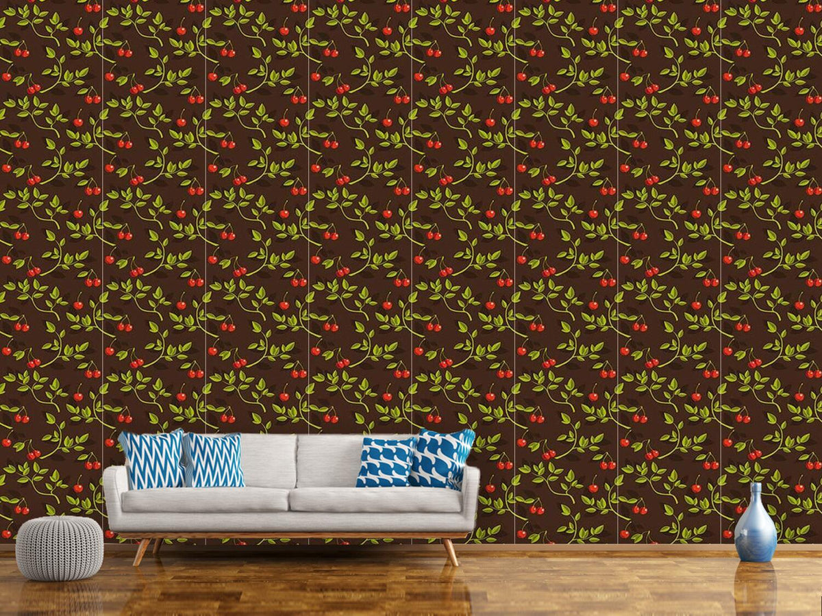 patterned-wallpaper-cherrybranches