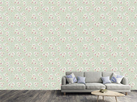 patterned-wallpaper-roses-and-polkadots