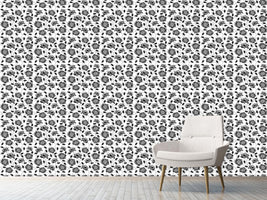 patterned-wallpaper-briar-rose-black-and-white