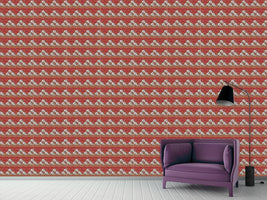 patterned-wallpaper-skully-brown