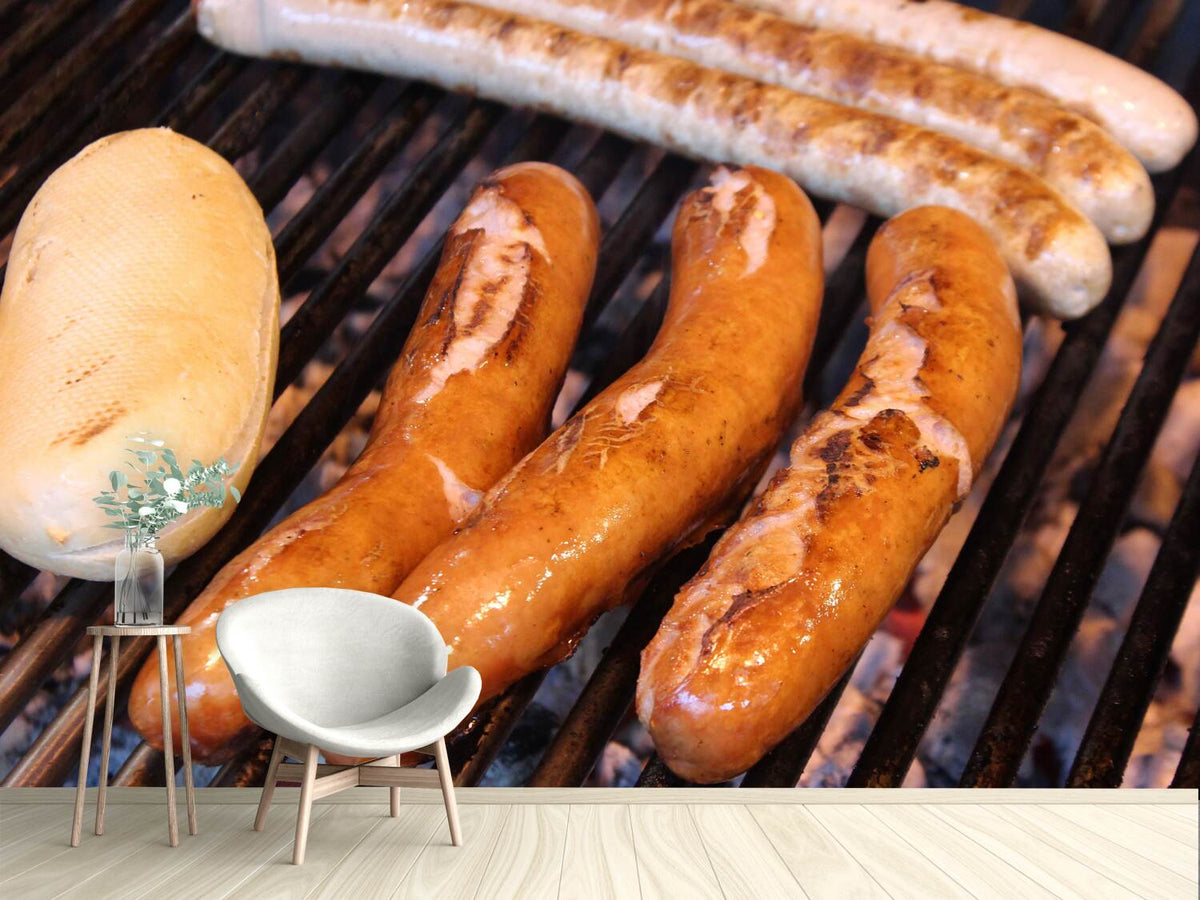 photo-wallpaper-grilled-sausage