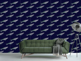 patterned-wallpaper-sharks