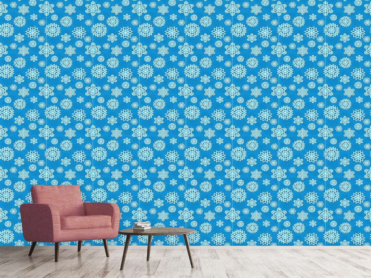 patterned-wallpaper-cool-snowflake