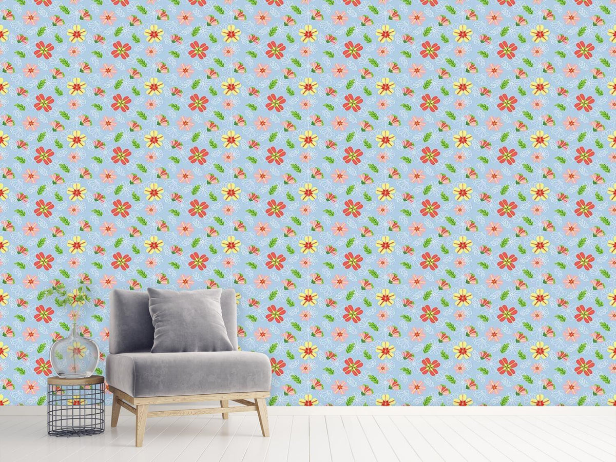 patterned-wallpaper-frosting-flowers