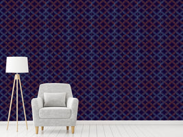 patterned-wallpaper-sound-circles-with-diamonds