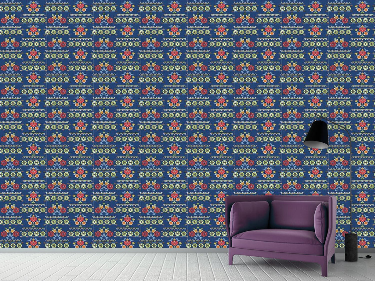 patterned-wallpaper-gipsy-heart-at-night