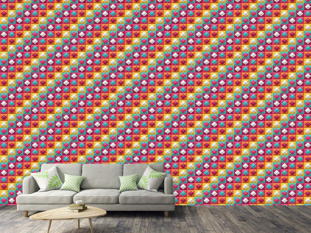 patterned-wallpaper-diamond-to-the-square