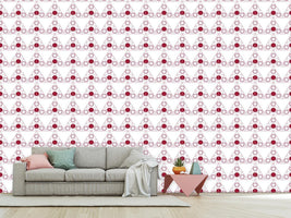 patterned-wallpaper-triple-dot-red