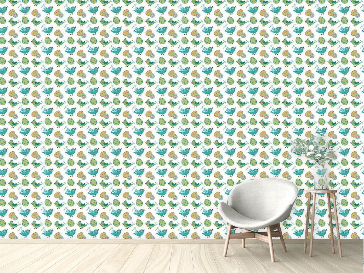 patterned-wallpaper-sweet-easter-eggs-and-birds