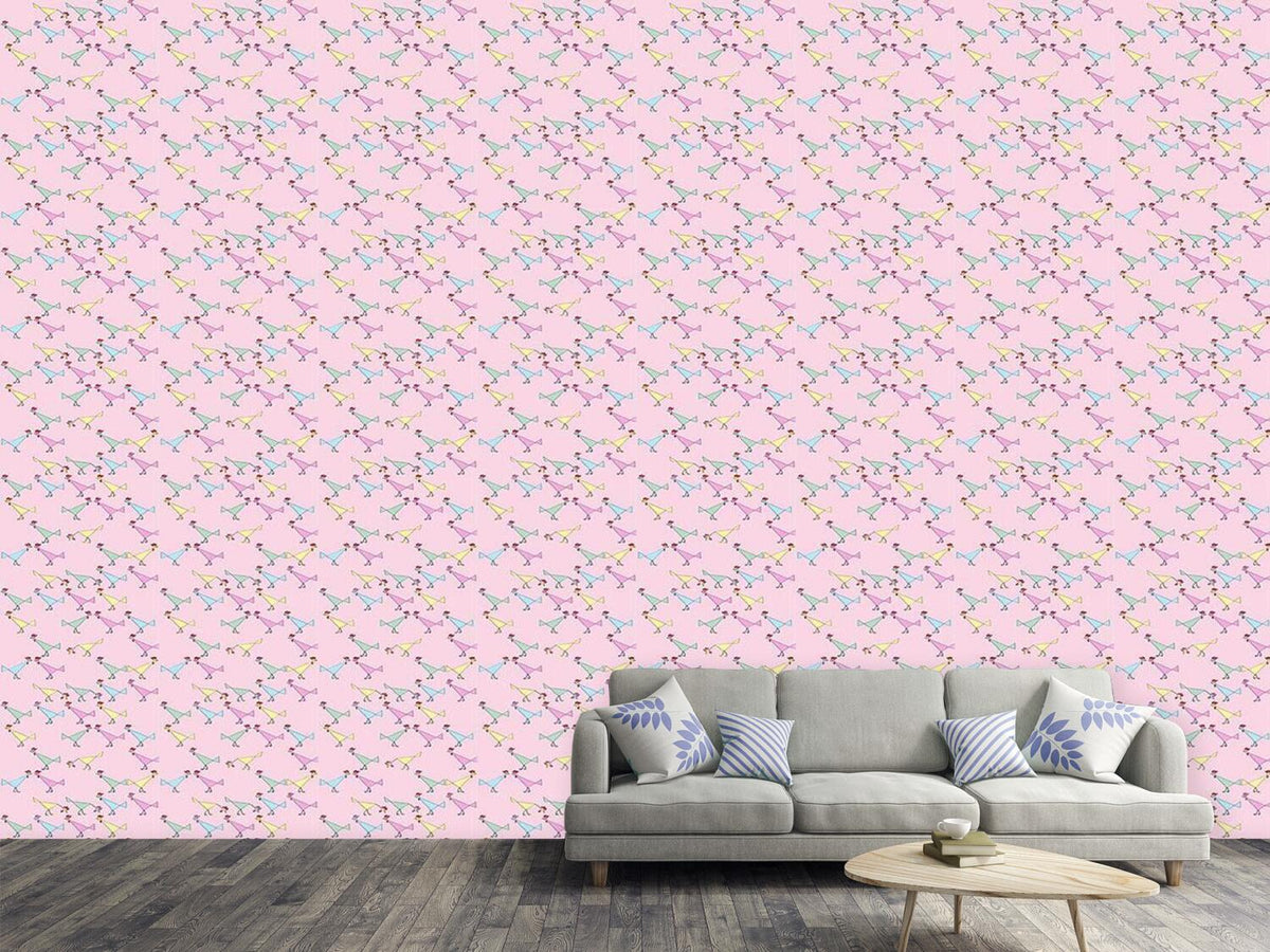 patterned-wallpaper-chicken-community