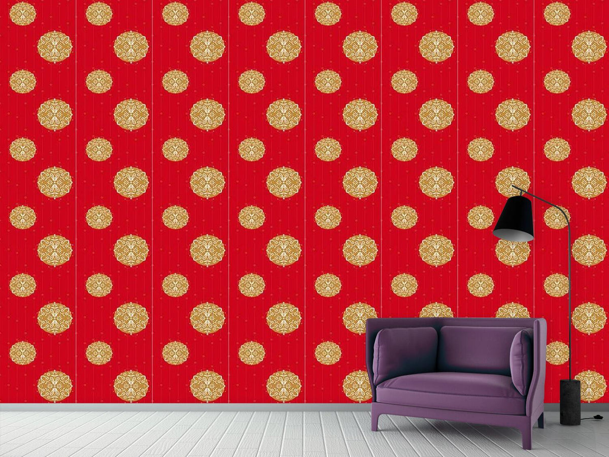 patterned-wallpaper-ornaments-for-christmas