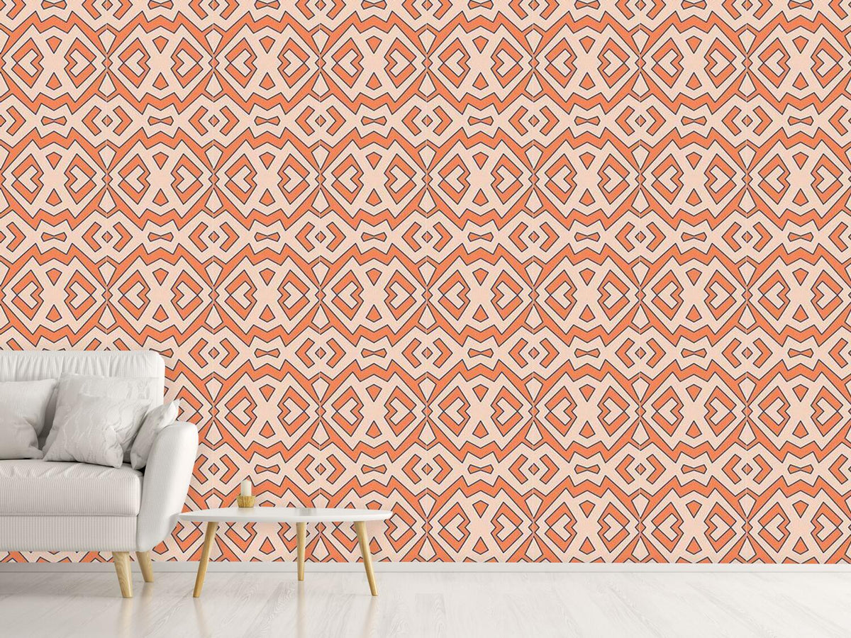 patterned-wallpaper-afrorange