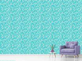 patterned-wallpaper-aqua-curls