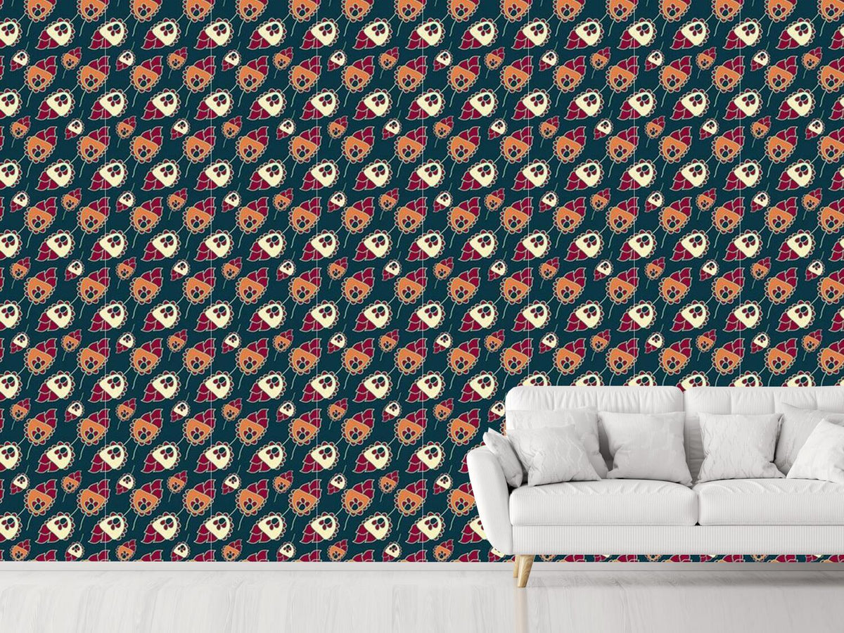 patterned-wallpaper-cute-flower-fantasy