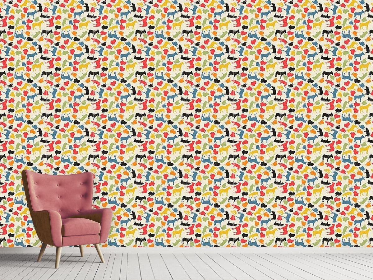 patterned-wallpaper-animals-on-our-farm