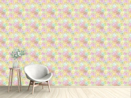 patterned-wallpaper-coral-stars