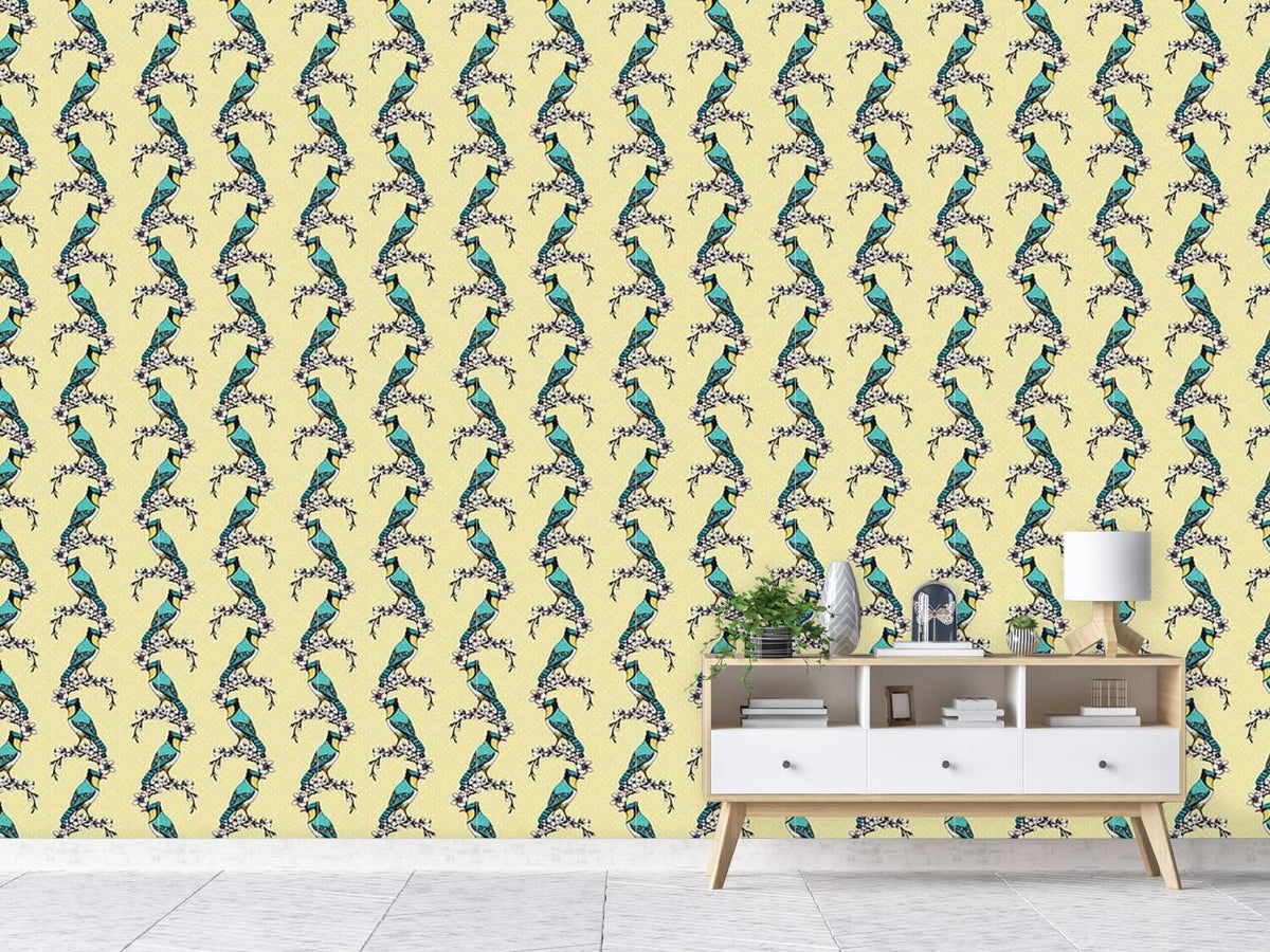 patterned-wallpaper-bird-beauty