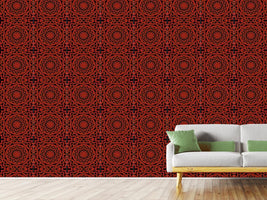 patterned-wallpaper-orient-express-red