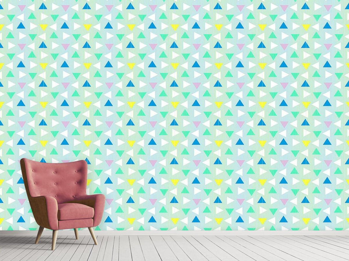 patterned-wallpaper-triangles-from-the-eighties