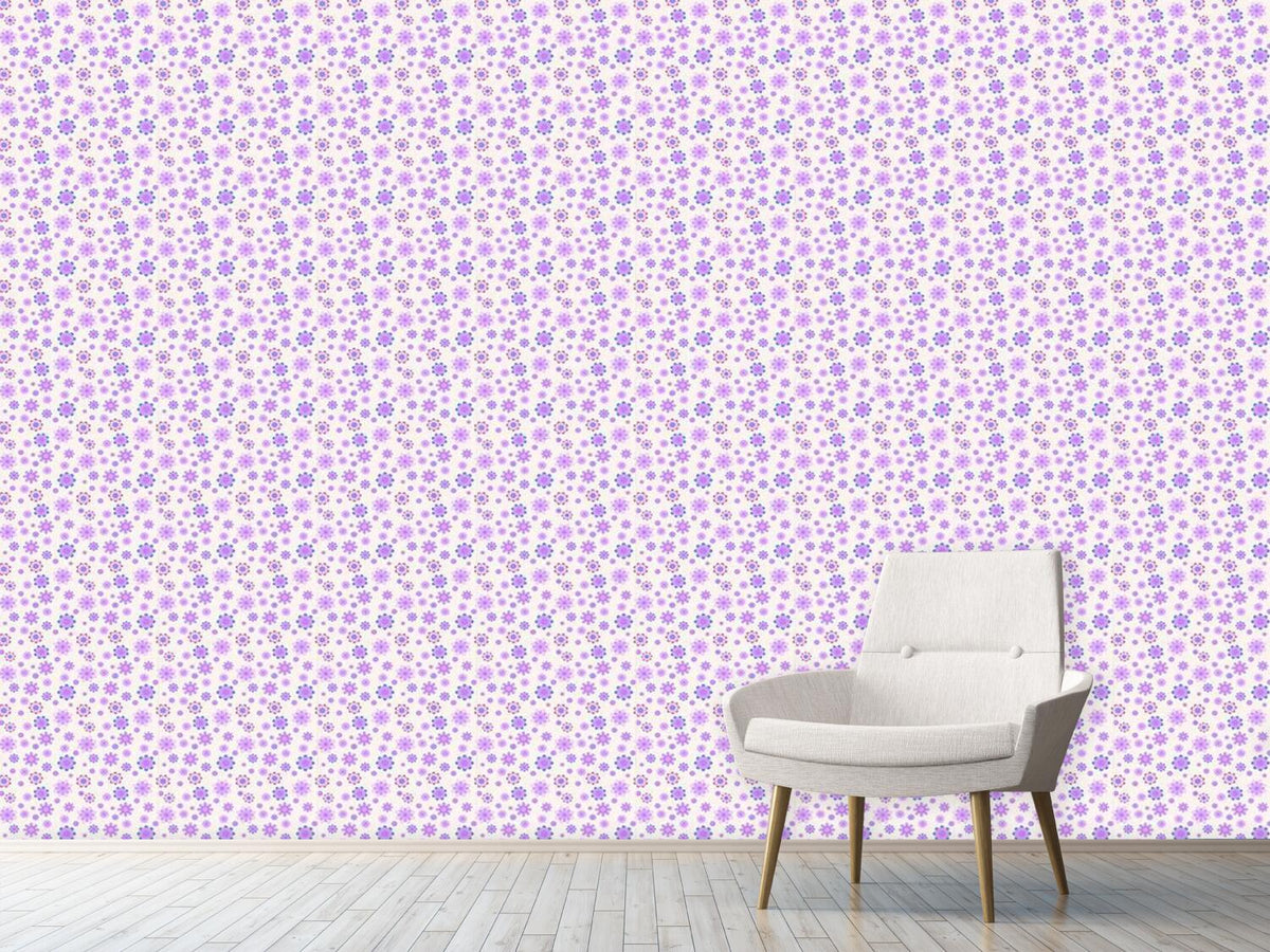 patterned-wallpaper-florets