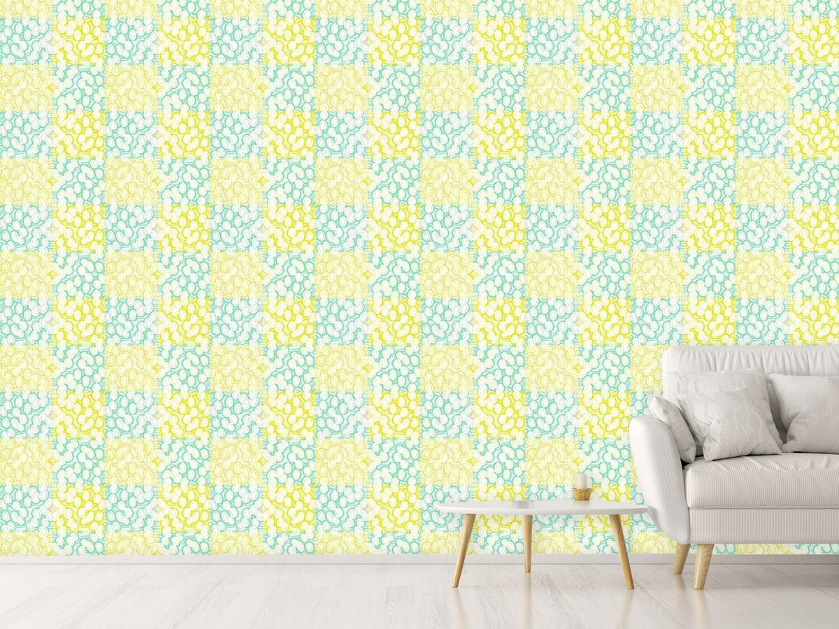 patterned-wallpaper-rounded-elements