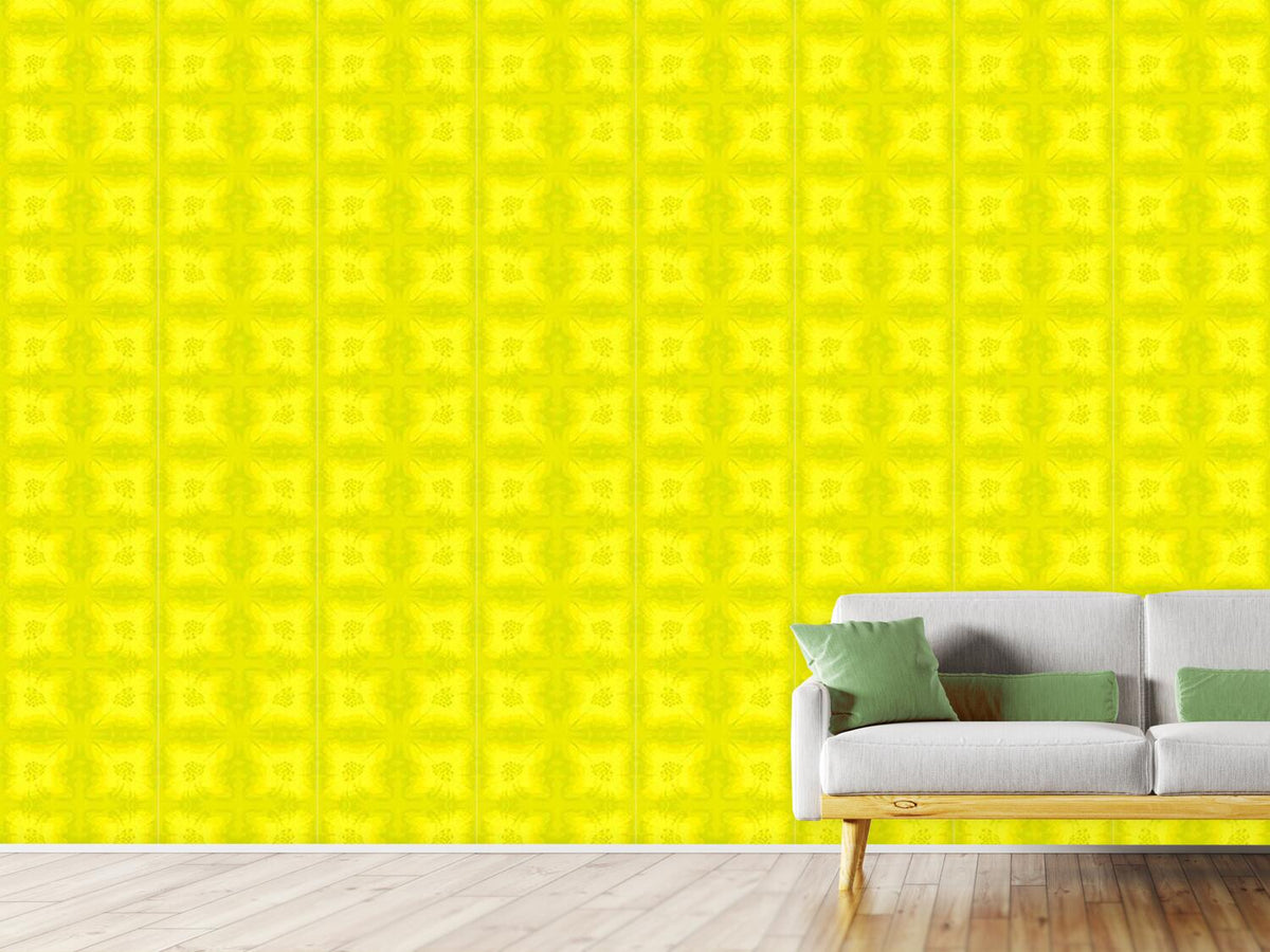 patterned-wallpaper-lemonade-florale