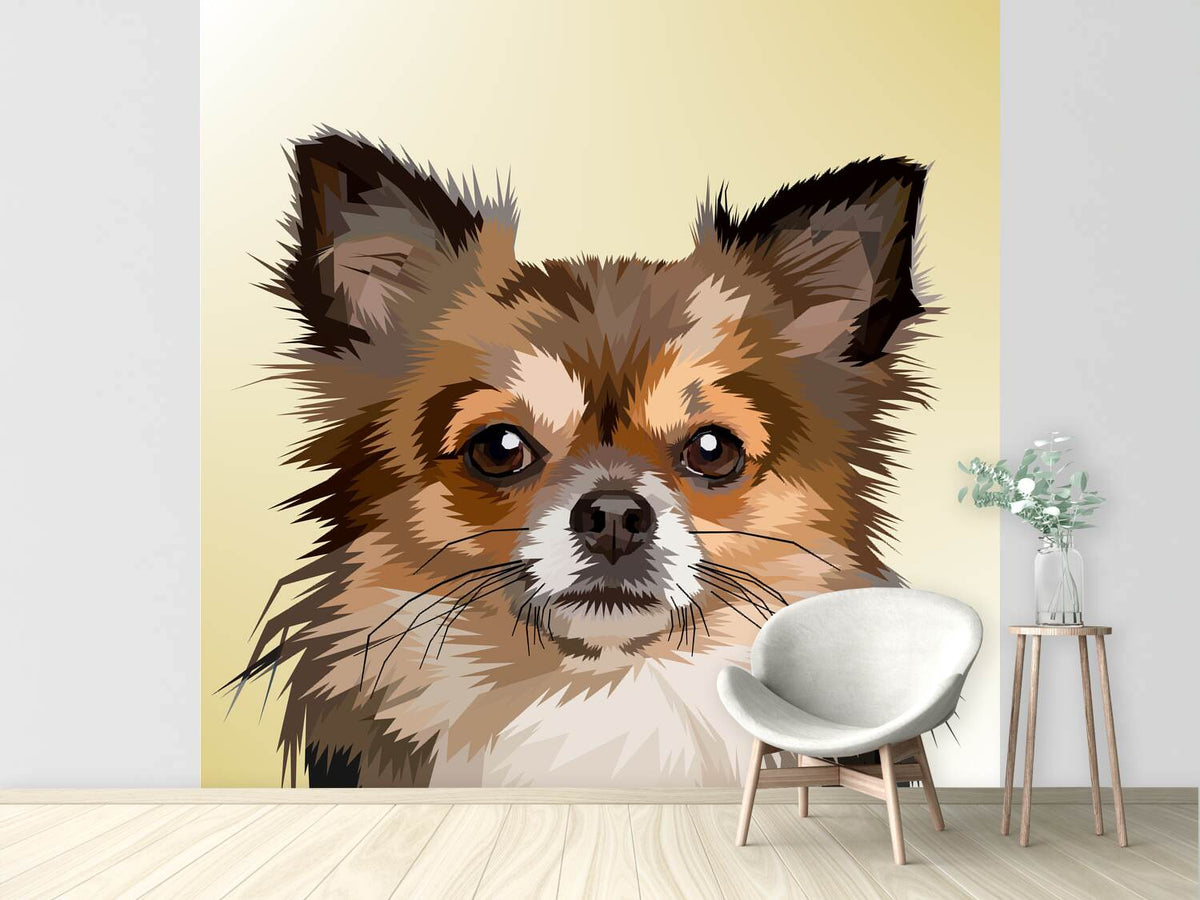 photo-wallpaper-pop-art-dog-portrait