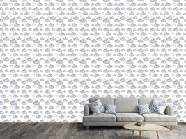 patterned-wallpaper-rabbit-family