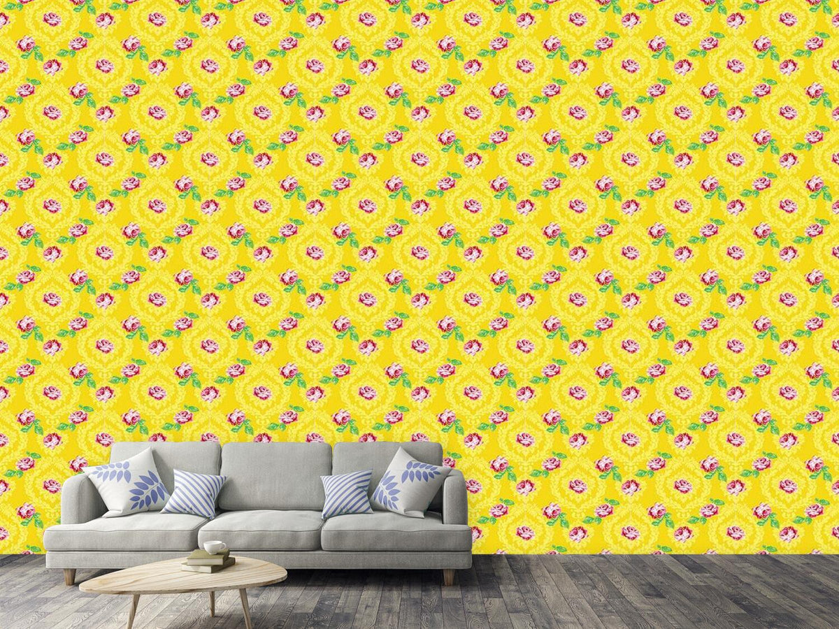 patterned-wallpaper-nostalgic-roses